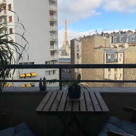 Superb Apartment With Balcony & Eiffel Tower View פריז מראה חיצוני תמונה